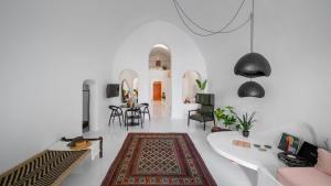 Posezení v ubytování Sophia Luxury Suites