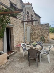 Patio nebo venkovní prostory v ubytování Παραδοσιακή κατοικία "ΧΡΥΣΑ" ΑΝΑΒΑΤΟΣ