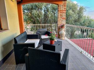 Balkón nebo terasa v ubytování B&B Stell'e Mari