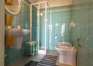 Koupelna v ubytování B&B Stell'e Mari