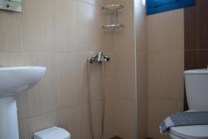 Kúpeľňa v ubytovaní Giannis Rooms