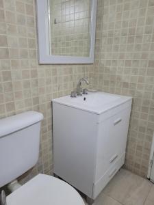 Koupelna v ubytování Cordon del Velazco1 + 8 fotografií