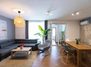 Posezení v ubytování Park Apartman
