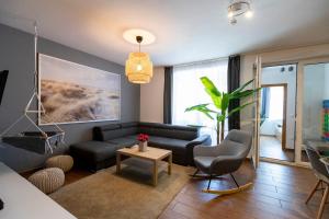 Posezení v ubytování Park Apartman
