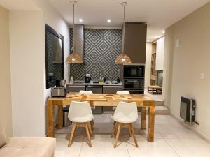 A cozinha ou cozinha compacta de La Posadita de Chacras