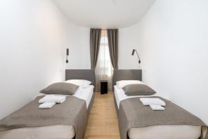 Postel nebo postele na pokoji v ubytování Rooms Luna Sol