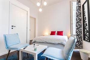 Postel nebo postele na pokoji v ubytování Spacious Shared 5BR Apt in the Heart of Gent