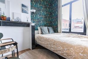 Postel nebo postele na pokoji v ubytování Spacious Shared 5BR Apt in the Heart of Gent