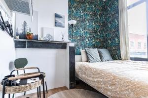 Postel nebo postele na pokoji v ubytování Spacious Shared 5BR Apt in the Heart of Gent