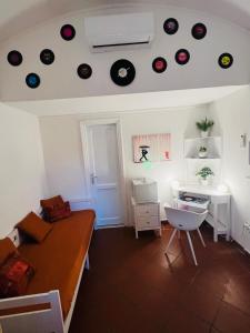 Posezení v ubytování Domus Isidis room