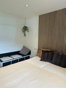 Voodi või voodid majutusasutuse Fewo Auszeit am Königssee toas