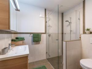 Koupelna v ubytování Ferienwohnung Lehenhof