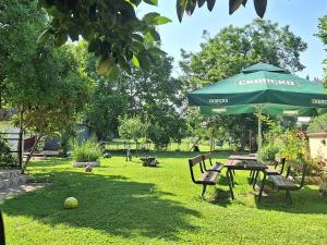 Zahrada ubytování Apartments Ana