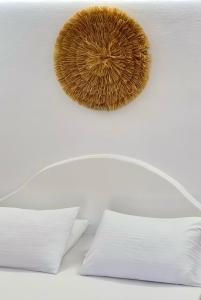 Agia Kyriaki Studios客房内的一张或多张床位