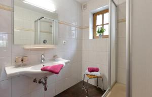Ванна кімната в Ferienwohnungen Kircher