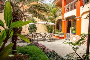 Zahrada ubytování Hotel Posada Del Parque