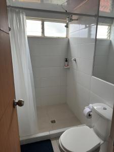 Koupelna v ubytování ZIVÁ HOSTAL