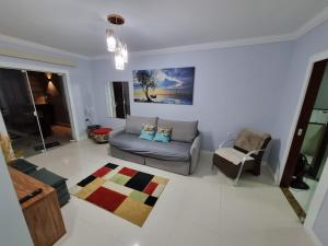 Χώρος καθιστικού στο Casa Nova Marilea