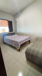 Katil atau katil-katil dalam bilik di Casa da Eurides