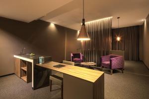 Posezení v ubytování Kharma Suites
