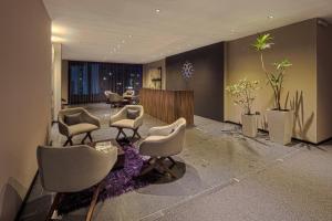 Posezení v ubytování Kharma Suites
