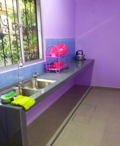 Nhà bếp/bếp nhỏ tại Laksamana Bistari