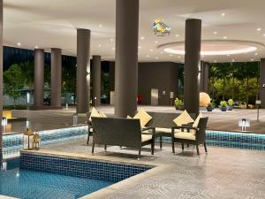 Πισίνα στο ή κοντά στο Apple 9pax snooker