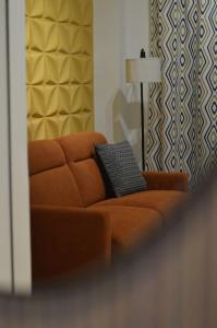 Khu vực ghế ngồi tại Casa Chiara-Holiday House Appartamento in centro