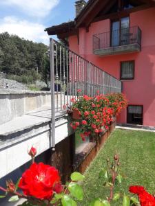 Balkón nebo terasa v ubytování AFFITTACAMERE LA MAGIA DEI COLORI