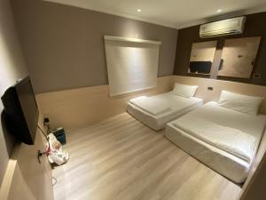 Krevet ili kreveti u jedinici u okviru objekta Danke Hostel