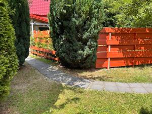 Ogród w obiekcie Apartament Zacisze