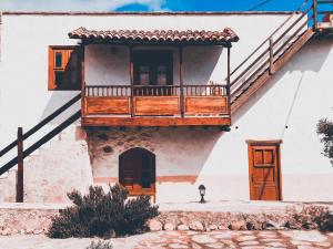 Biofinca Casa el Riego的阳台或露台
