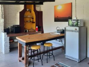 Η κουζίνα ή μικρή κουζίνα στο Erin Farmhouse & Cottages