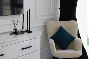 Area soggiorno di Crystal Lagoon View Beach access Fast Wi-Fi
