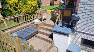 Ein Balkon oder eine Terrasse in der Unterkunft Private 1-2,5 -Zimmer-Wohnung mit Terrasse
