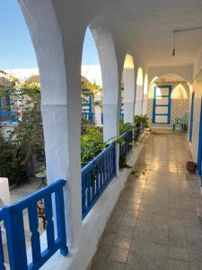 Balkón nebo terasa v ubytování Hôtel Sindbad