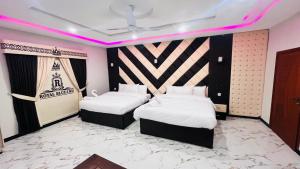 Nestopia Hotel - Skardu客房内的一张或多张床位
