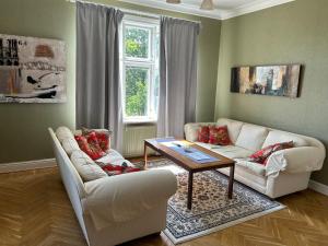 Posezení v ubytování Södra Lund B&B