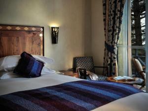 Ліжко або ліжка в номері Le Médina Essaouira Thalassa Sea & Spa - MGallery Collection