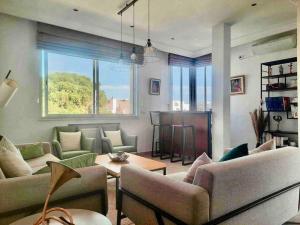 Posezení v ubytování Appartement haut standing à Menzeh5