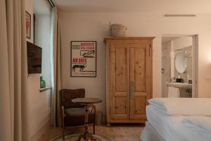 Posteľ alebo postele v izbe v ubytovaní Steinach Townhouse Meran