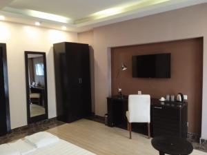 TV o dispositivi per l'intrattenimento presso Mulligan Hotel