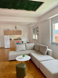 Kuchyň nebo kuchyňský kout v ubytování VELVET Apartment 5 minutes to center