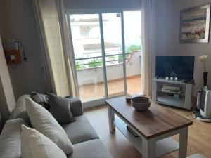 TV a/nebo společenská místnost v ubytování Luxury apartment- magnificent view
