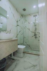 Koupelna v ubytování Royal Medis Hotel
