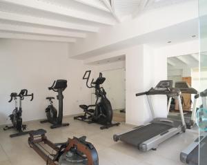 Fitness centrum a/nebo fitness zařízení v ubytování High Beach White - Adults Only
