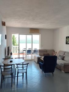 Χώρος καθιστικού στο Seaside