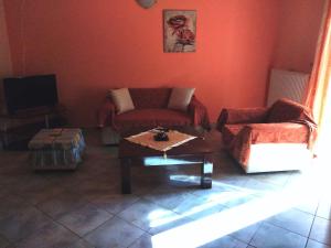 Posezení v ubytování Kimi apartments