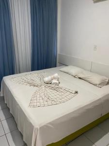 Postel nebo postele na pokoji v ubytování Pousada Mar de Maceió