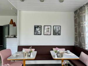 Predel za sedenje v nastanitvi Boutique Hotel Oase